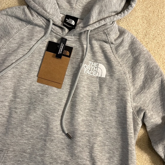 The North Face Sweaters - Light Gray The North Face “Never Stop Exploring” Hoodie, NWT; Womens SMALL